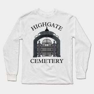 Highgate Cemetery Long Sleeve T-Shirt